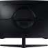 27" Монитор Samsung Odyssey G5 S27CG550EI,  2560x1440,  VA,  165Гц,  1хHDMI,  1хDP,  изогнутый, черный [ls27cg550eixci]